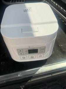 埼玉県戸田市でニトリ炊飯器（SN-A5WH・2021年製・3合炊き）を出張買取しました｜粗大ごみ費用ゼロで買取が実現