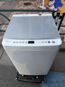 東京都北区でHisense洗濯機（HW-G70J・2024年製・7.0kg）を出張買取｜新デザインモデル・Hisense断られ経験ありでも買取が実現
