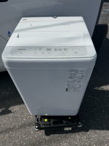 東京都板橋区でPanasonic洗濯機（NA-F5B1・2023年製・5.0kg）を出張買取｜槽洗浄の習慣が上限超えの高価買取につながった