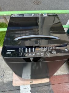 埼玉県蕨市でHisense洗濯機（HW-K55B・2025年製・5.5kg）を出張買取｜他社断り経験ありでも状態良好で上限買取が実現