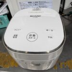 埼玉県さいたま市でSHARP炊飯器（KS-CF05B-W・2025年製・3合炊き）を出張買取しました｜まとめ売りで査定額アップ・高年式で買取が実現