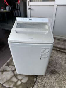東京都北区でPanasonic全自動洗濯機（NA-FA100H9・2022年製・10kg）を出張買取しました｜引越しに伴う買い替えで査定