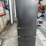 板橋区でSHARP3ドア冷蔵庫（SJ-PW37K-H・2024年製）を出張買取しました｜引越しに伴う買い替え