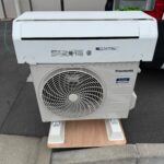 埼玉県さいたま市でPanasonicルームエアコン Eolia（CS-224DJR-W・2024年製）を出張買取しました｜転勤に伴う取り外し