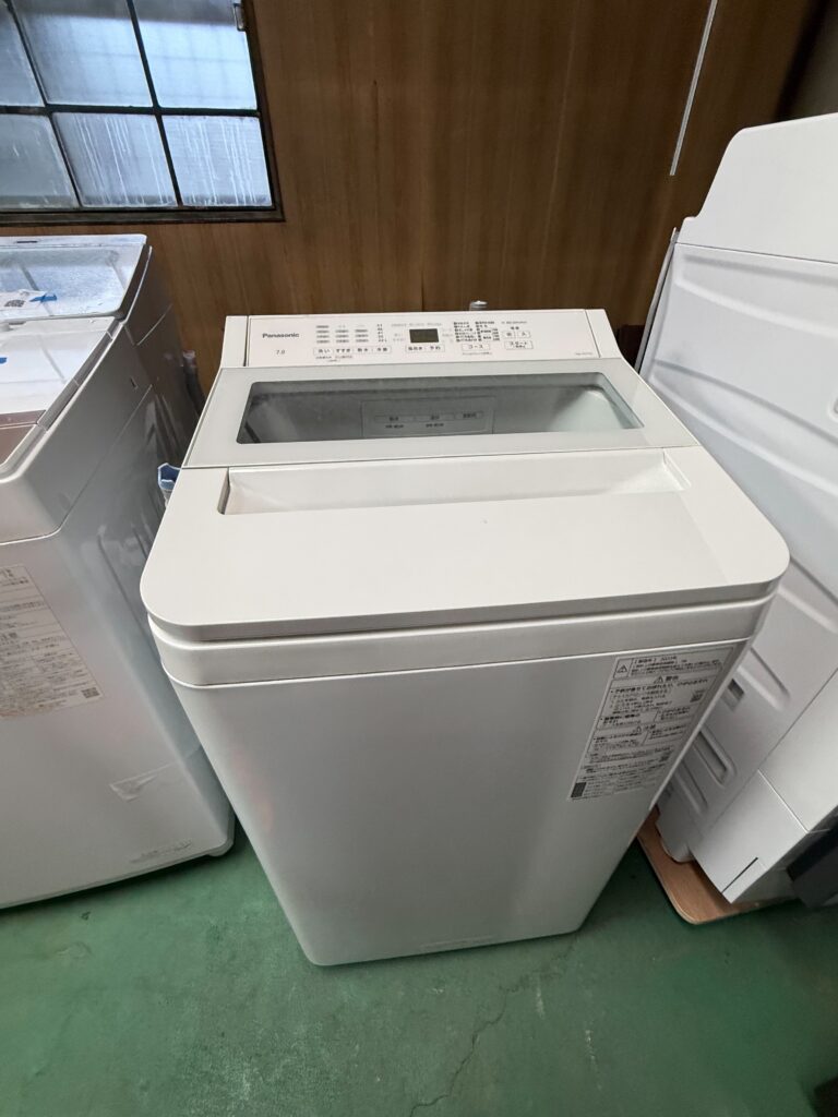 埼玉県川口市でPanasonic全自動洗濯機（NA-FA7H2・2023年製）を出張買取しました｜ドラム式洗濯機への買い替え