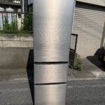 東京都新宿区で日立3ドア冷蔵庫（R-V32RV(N)・2022年製）を出張買取しました｜容量アップによる買い替え