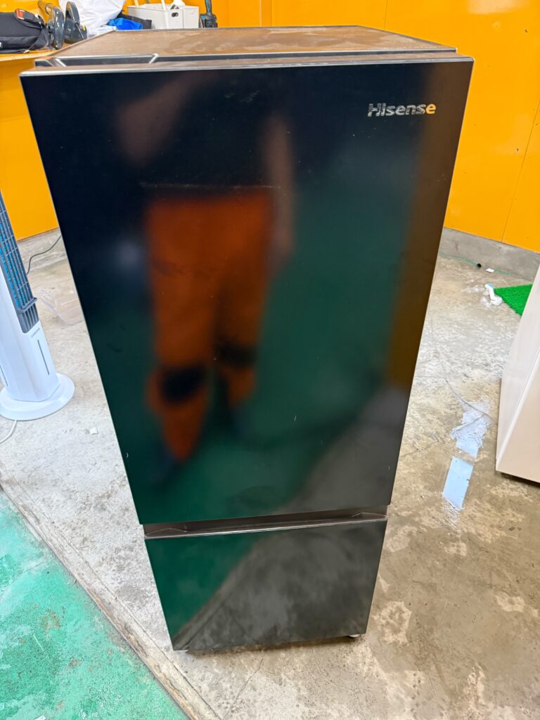 東京都北区でHisense2ドア冷蔵庫（HR-D15FB・2024年製）を出張買取しました｜転勤による引越し