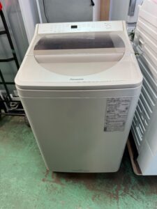 東京都北区でPanasonic全自動洗濯機（NA-FA90H8・2020年製）を出張買取しました｜引越しに伴う買い替え
