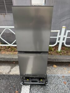 東京都板橋区でAQUA2ドア冷凍冷蔵庫（AQR-14N(S)・2022年製）を出張買取しました｜引越し前の迅速対応