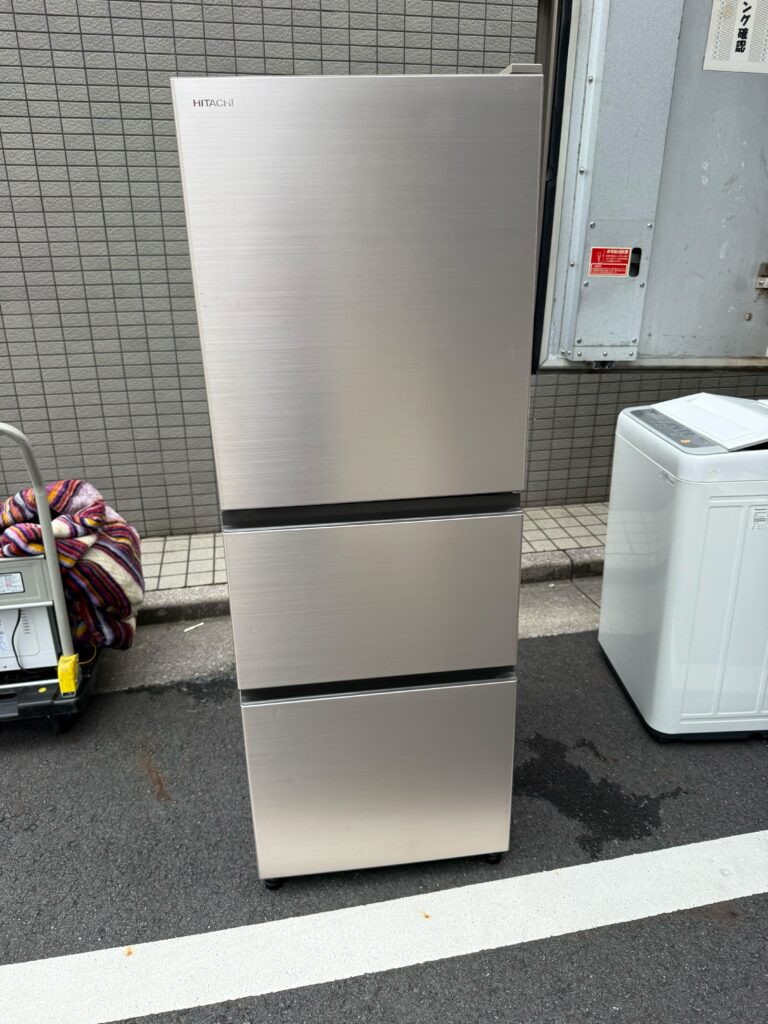 埼玉県さいたま市で日立3ドア冷凍冷蔵庫（R-27NV(N)・2021年製）を出張買取しました｜同棲を機に大型冷蔵庫へ買い替えるため売却