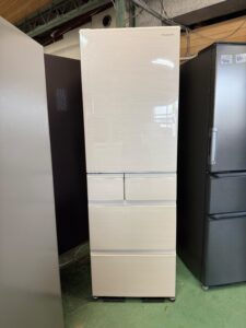 埼玉県さいたま市でPanasonic5ドア冷凍冷蔵庫（NR-E417EXL-N・2021年製）を出張買取しました｜新しい冷蔵庫への買い替えに伴い大型モデルを売却