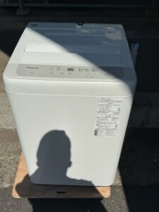 埼玉県さいたま市でPanasonic全自動洗濯機（NA-F50B15・2022年製）を出張買取しました｜引越し前に洗濯機を片付けたい