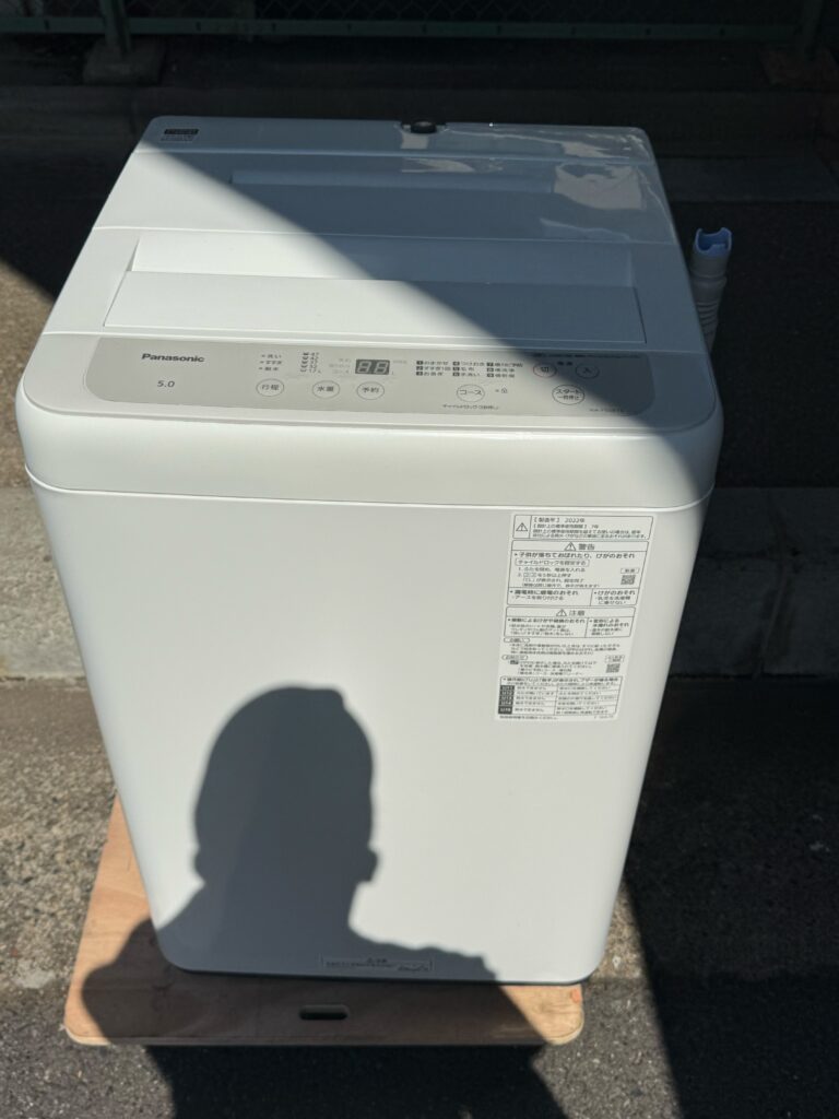 埼玉県さいたま市でPanasonic全自動洗濯機（NA-F50B15・2022年製）を