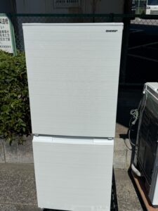 東京都北区でSHARP2ドア冷凍冷蔵庫（SJ-D15H-W・2022年製）を出張買取しました｜引越しに伴い買取と搬出をまとめて対応