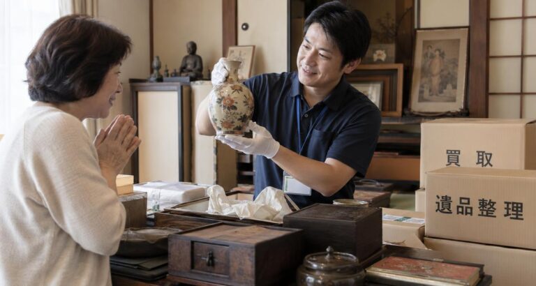 実家の遺品整理は「買取」の併用で費用を抑えられる｜相殺で支払額を減らす仕組み