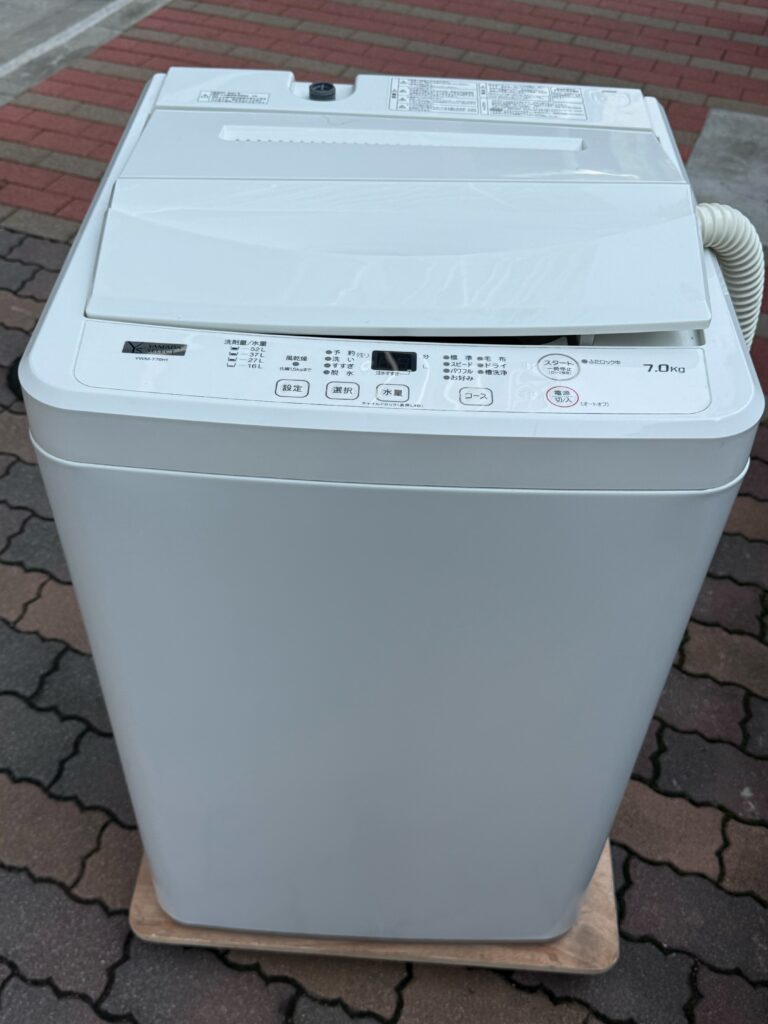 東京都足立区でYAMADA SELECT全自動洗濯機（YWM-T70H1・7.0kg）を出張買取しました｜引越しに伴い荷物を減らすため売却