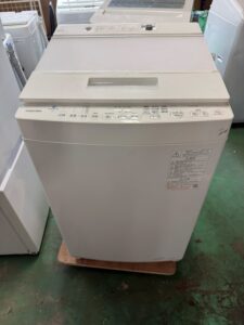 埼玉県さいたま市でTOSHIBA全自動洗濯機（AW-7D9・2021年製）を出張買取しました｜取り外しから搬出まで対応して引越し準備をサポート