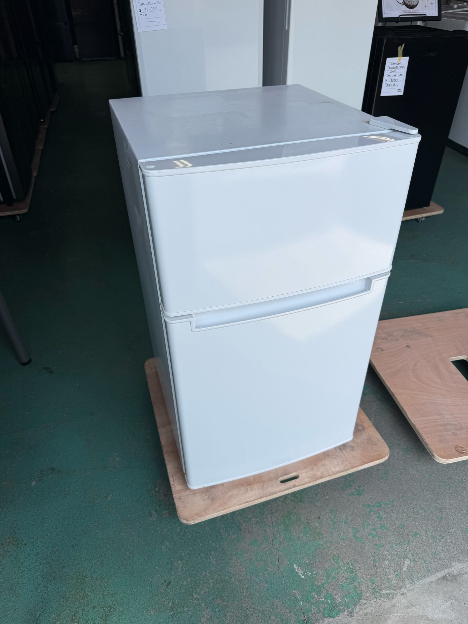 埼玉県さいたま市でHaier2ドア冷凍冷蔵庫（BR-85A・2023年製）を出張