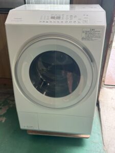 草加市で出張買取したTOSHIBA TW-127XM2L 2023年製 ドラム式洗濯乾燥機